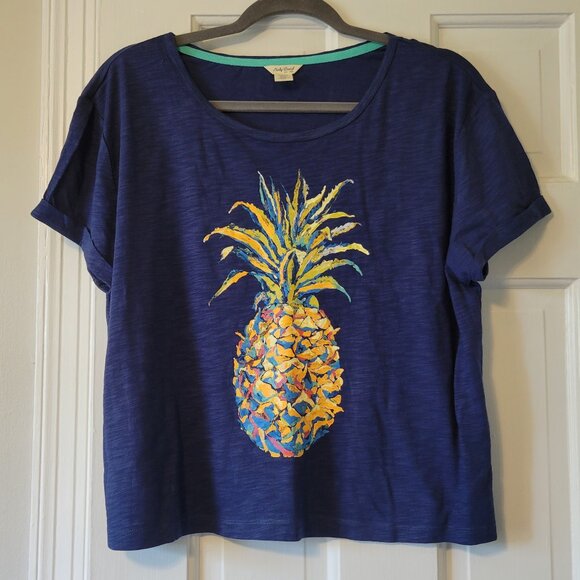 Lucky Brand Pineapple t-shirt Size Large - Picture 2 of 4